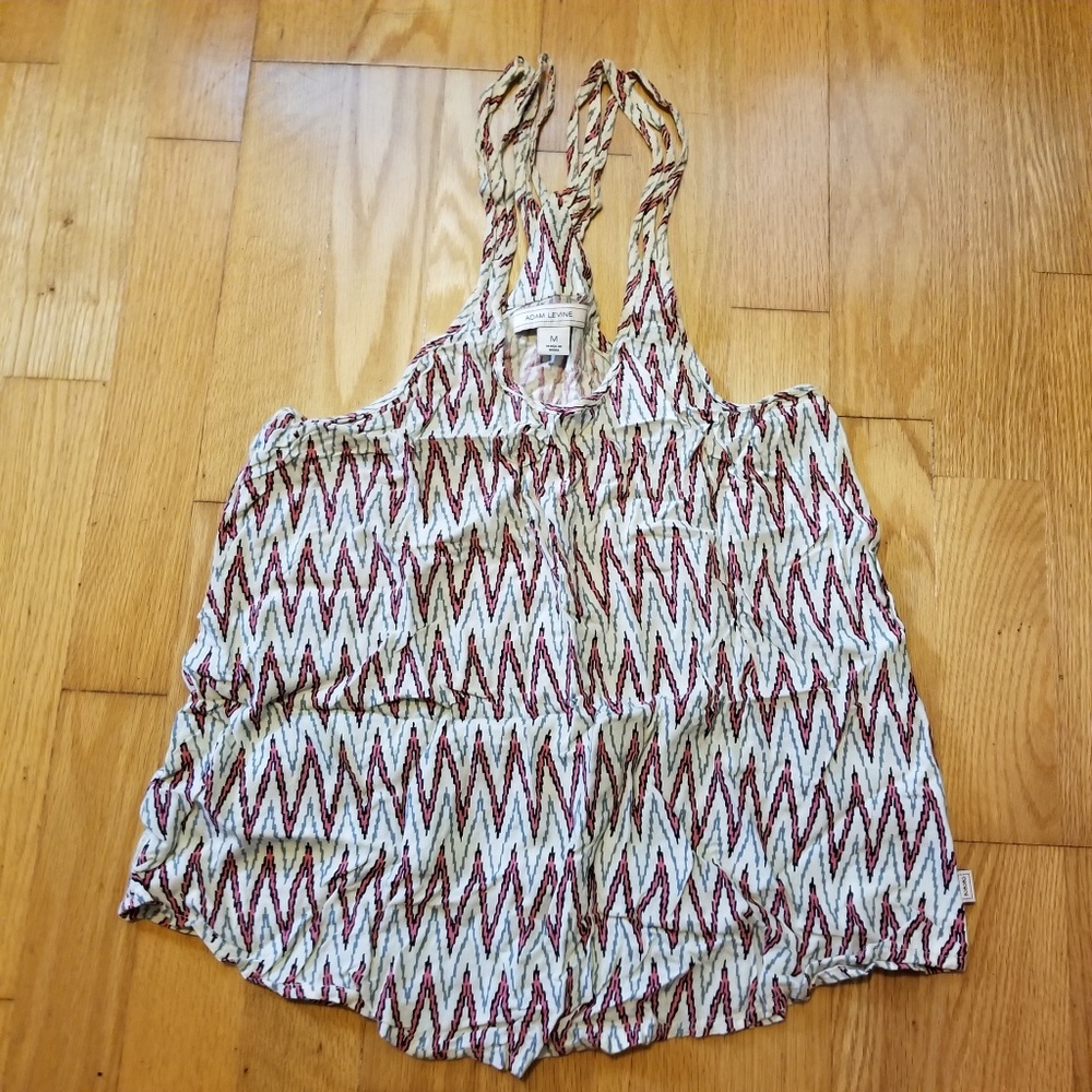 Adam Levine Festival Chevron Tank Top
